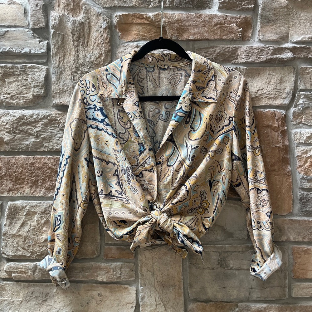 Vintage Patterned Shirt